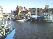 Der Wismarer Hafen in Mecklenburg